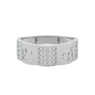 Amiyah Round Diamond Ring For Men